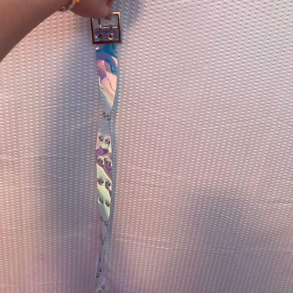 metallic belt